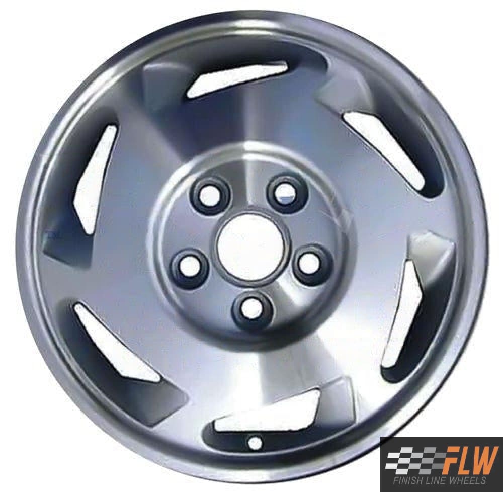 Chevrolet Corvette 1988, 1989 Factory OEM Car Wheel Size 16x8.5 Alloy 1624LT.PS04.MA
