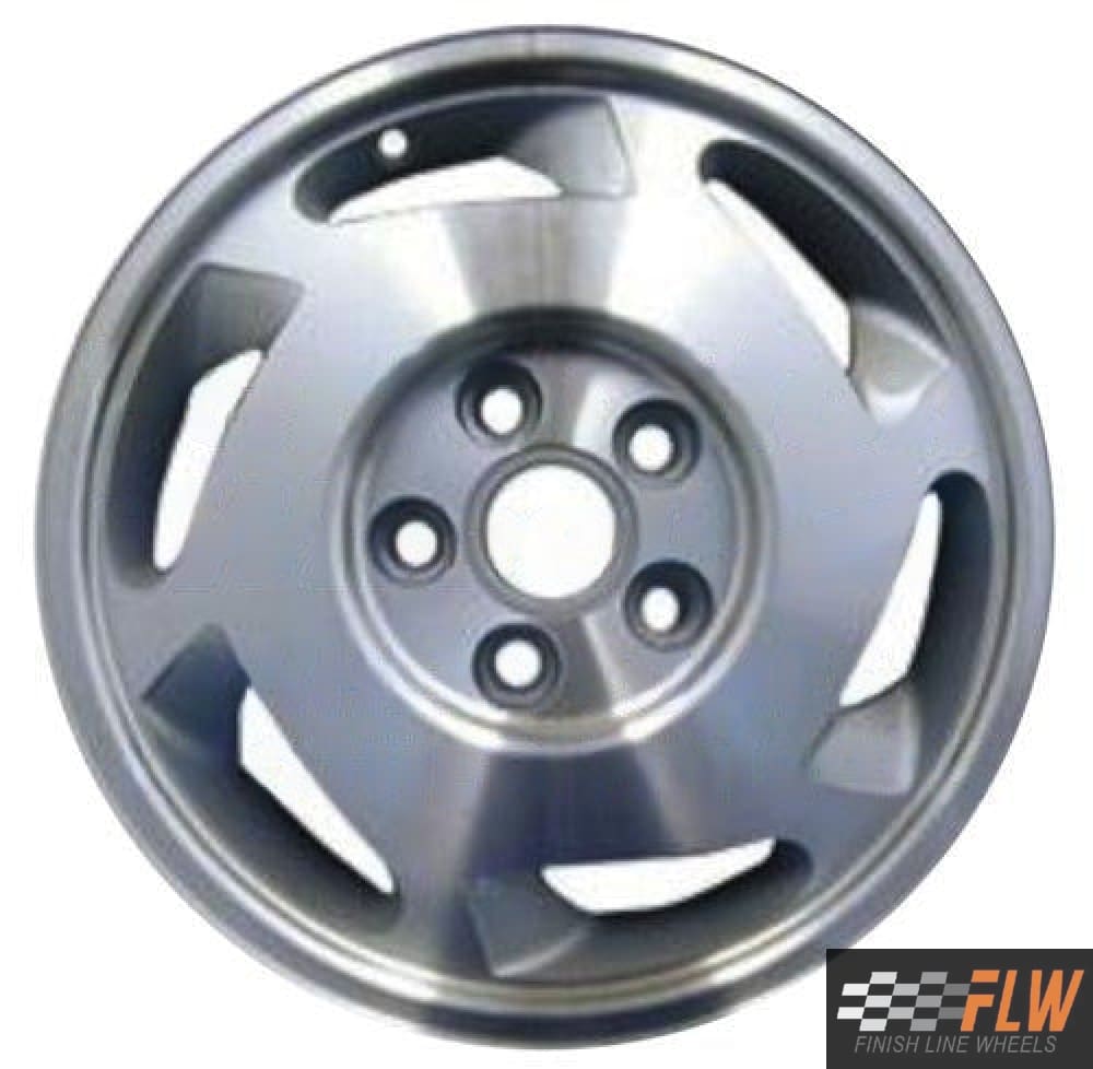 Chevrolet Corvette 1988, 1989 Factory OEM Car Wheel Size 16x8.5 Alloy 1624RT.PS04.MA