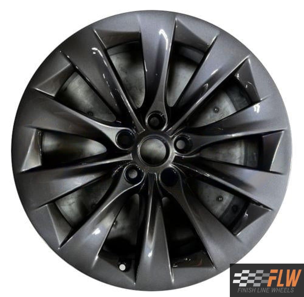 Tesla Model S 2016, 2017, 2018 Factory OEM Car Wheel Size 19x8 Alloy 190190.PB1LC216.FFPI