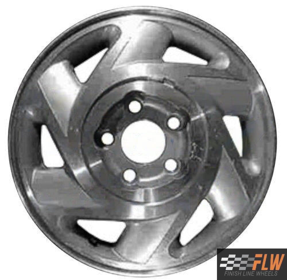 Oldsmobile Cutlass 1992-1994 Factory OEM Car Wheel Size 15x6 Alloy 6011.PS07.MA