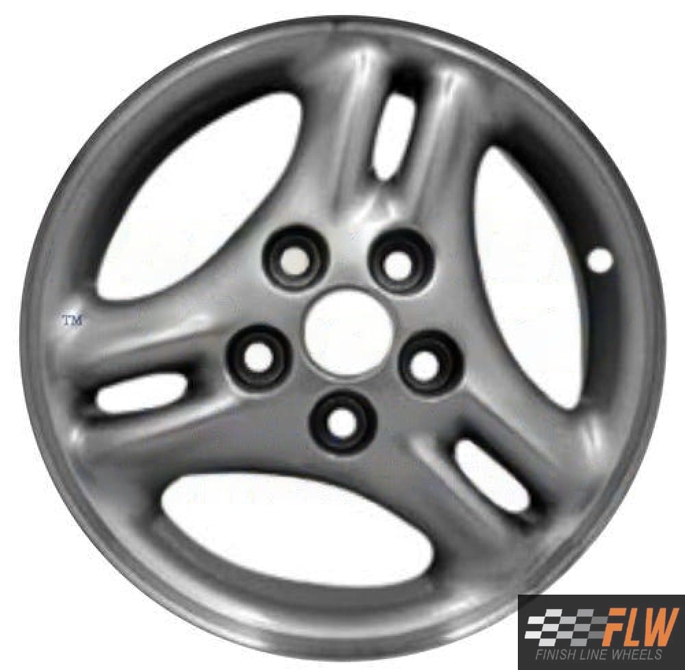 Pontiac Trans Sport 1994, 1995, 1996 Factory OEM Car Wheel Size 15x6 Alloy 6520A.PS07.FCHP