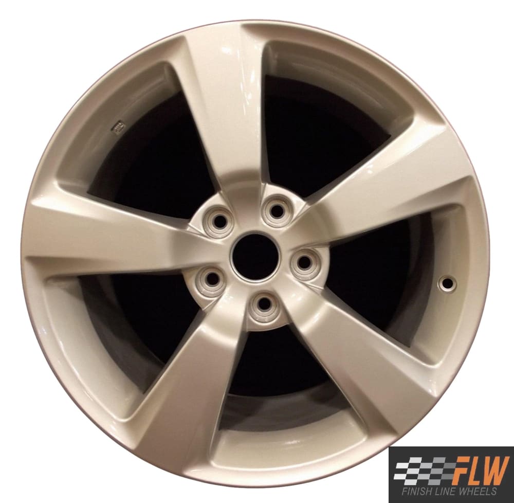 Subaru WRX 2008, 2009 Factory OEM Car Wheel Size 18x8.5 Alloy 68777.LS09.FF