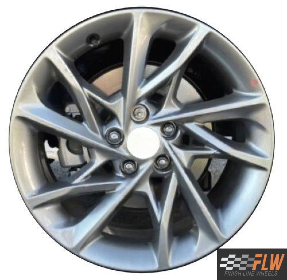 Genesis G70 2022 Factory OEM Car Wheel Size 18x8 Alloy 71032.LS100V3.FFBRT