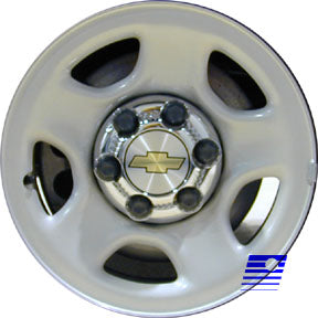 Chevrolet Silverado  1999, 2000, 2001, 2002, 2003, 2004, 2005 OEM Original Car Wheel Size 16X6.5 Steel STL05128U20