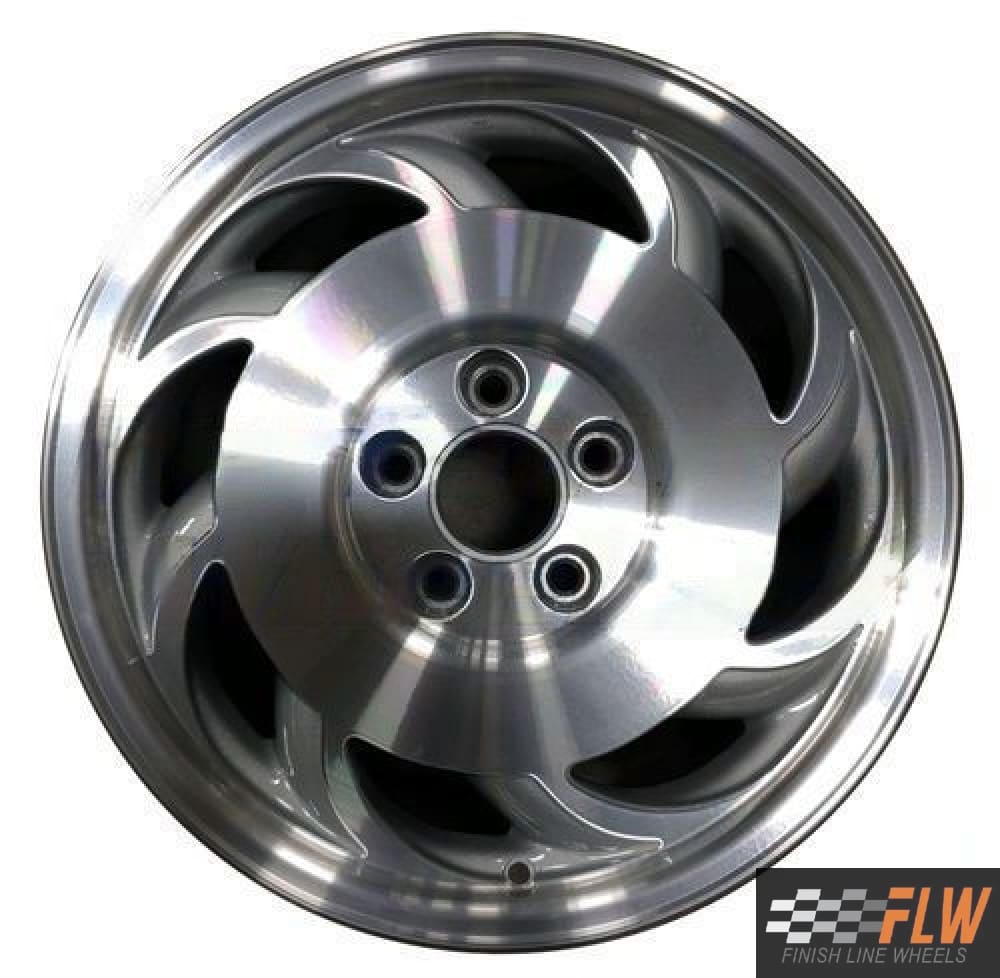 Chevrolet Corvette 1991, 1992, 1993, 1994, 1995, 1996 Factory OEM Car Wheel Size 17x9.5 Alloy 5007BRR.PS05.TMA