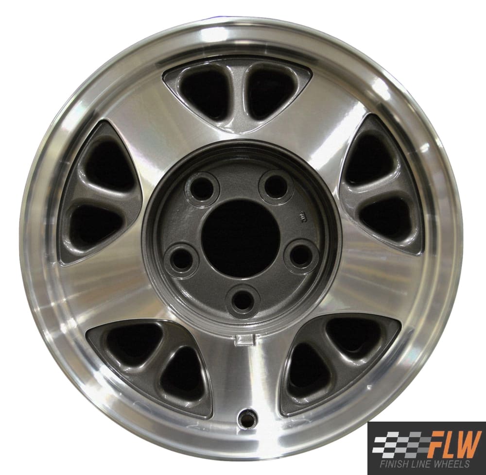 GMC Safari 1993,1994,1995,1996,1997,1998,1999,2000,2001,2002 Factory OEM Car Wheel Size 15x6.5 Alloy 5025.PC01.MA
