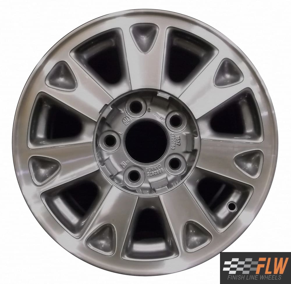 GMC Envoy 2008,2009,2010 Factory OEM Car Wheel Size 15x7 Alloy 5064.LC09.MA
