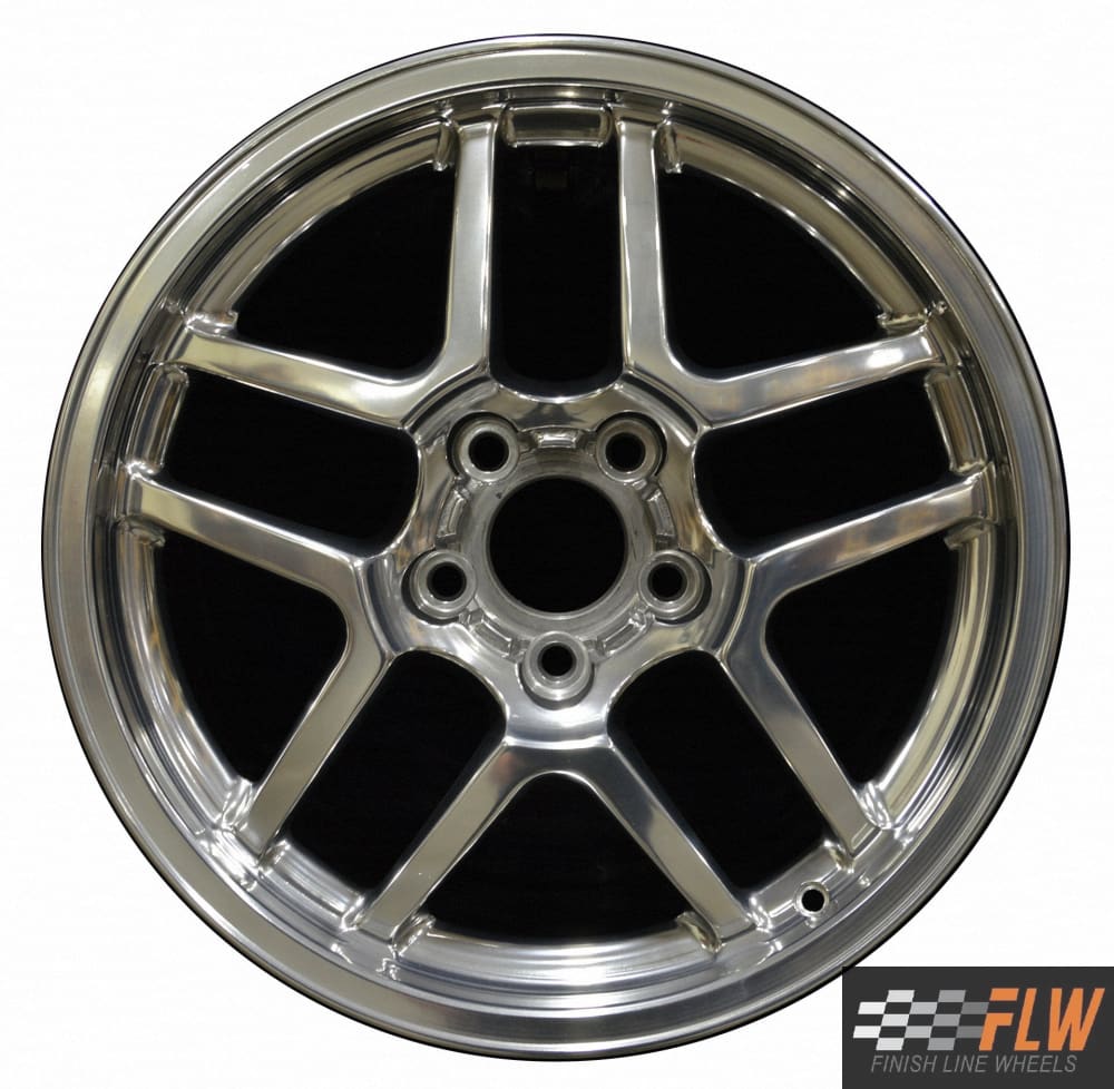 Chevrolet Corvette 2010,2011 Factory OEM Car Wheel Size 17x9.5 Alloy 5123FT.FULL.POL