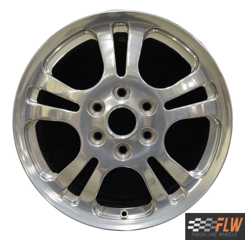 GMC Envoy 2004, 2005, 2006, 2007 Factory OEM Car Wheel Size 17x7 Alloy 5314.FULL.POL