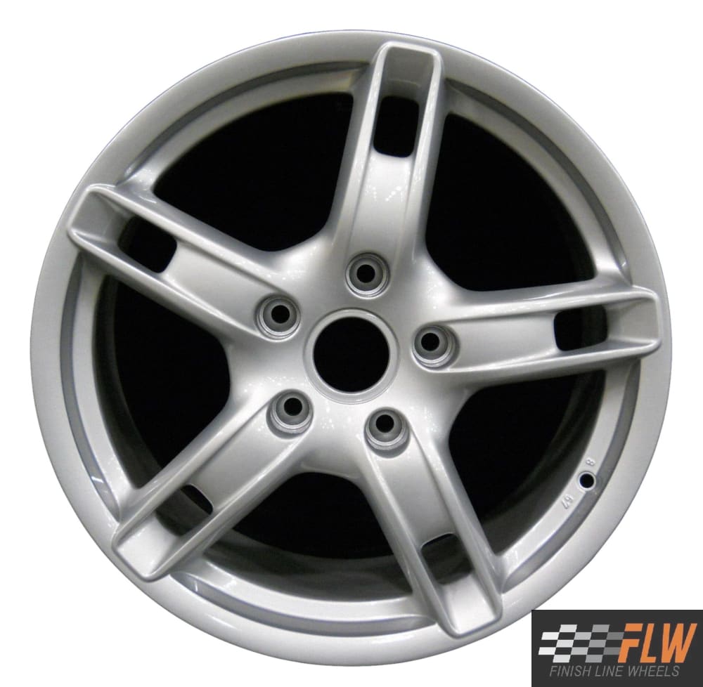 Porsche Cayman 2006, 2007, 2008 Factory OEM Car Wheel Size 18x8 Alloy 67396.LS03.FF