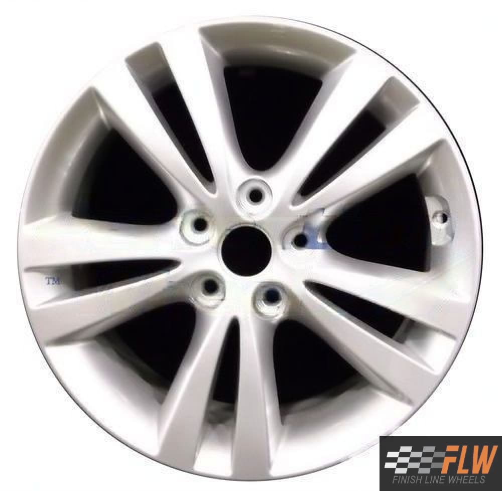 Kia Forte 2011,2012,2013 Factory OEM Car Wheel Size 17x7 Alloy 74648.PS18.FF