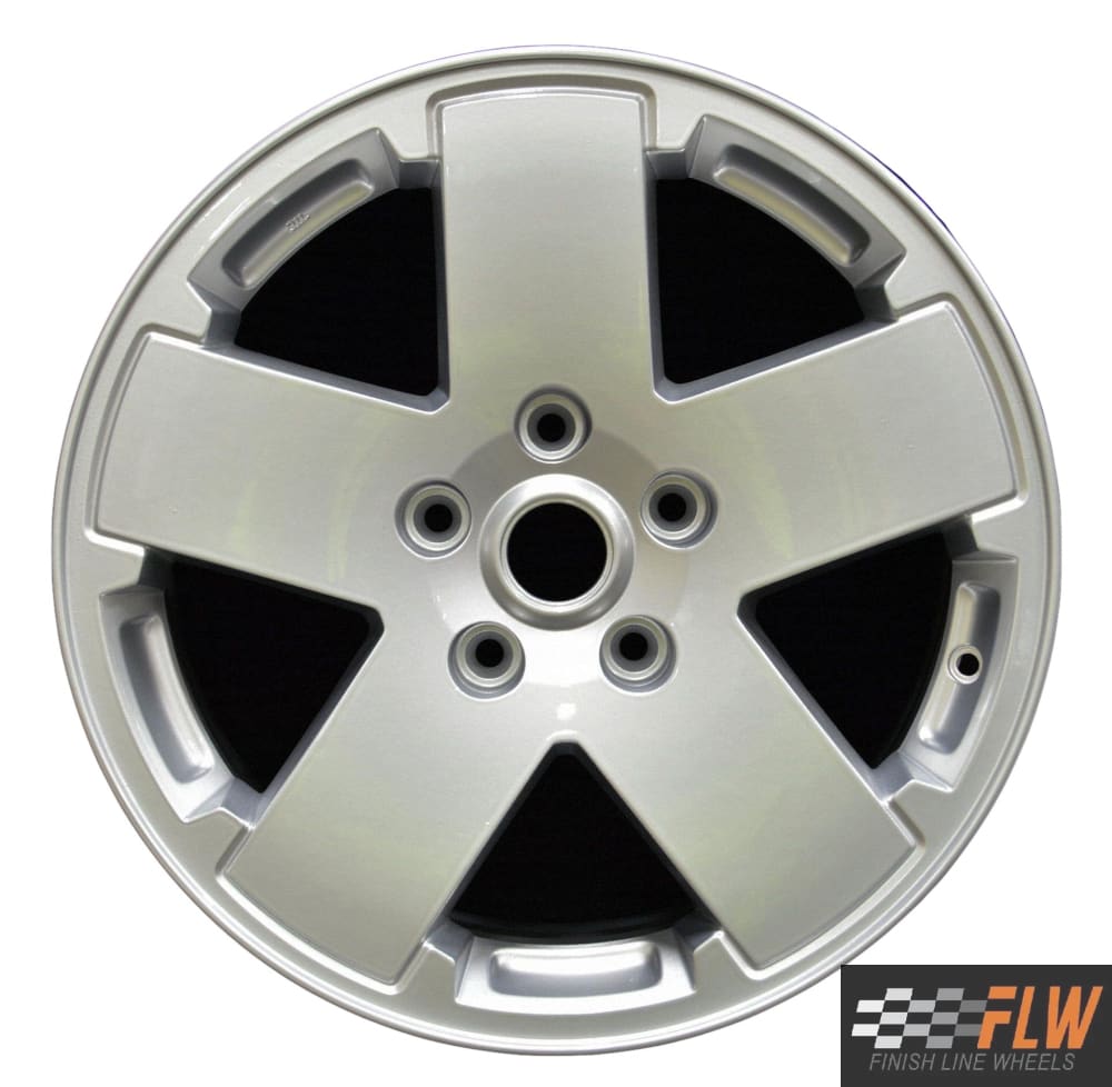 Jeep Wrangler 2009, 2010, 2011, 2012 Factory OEM Car Wheel Size 18x7.5 Alloy 9076B.LS100V1.FF