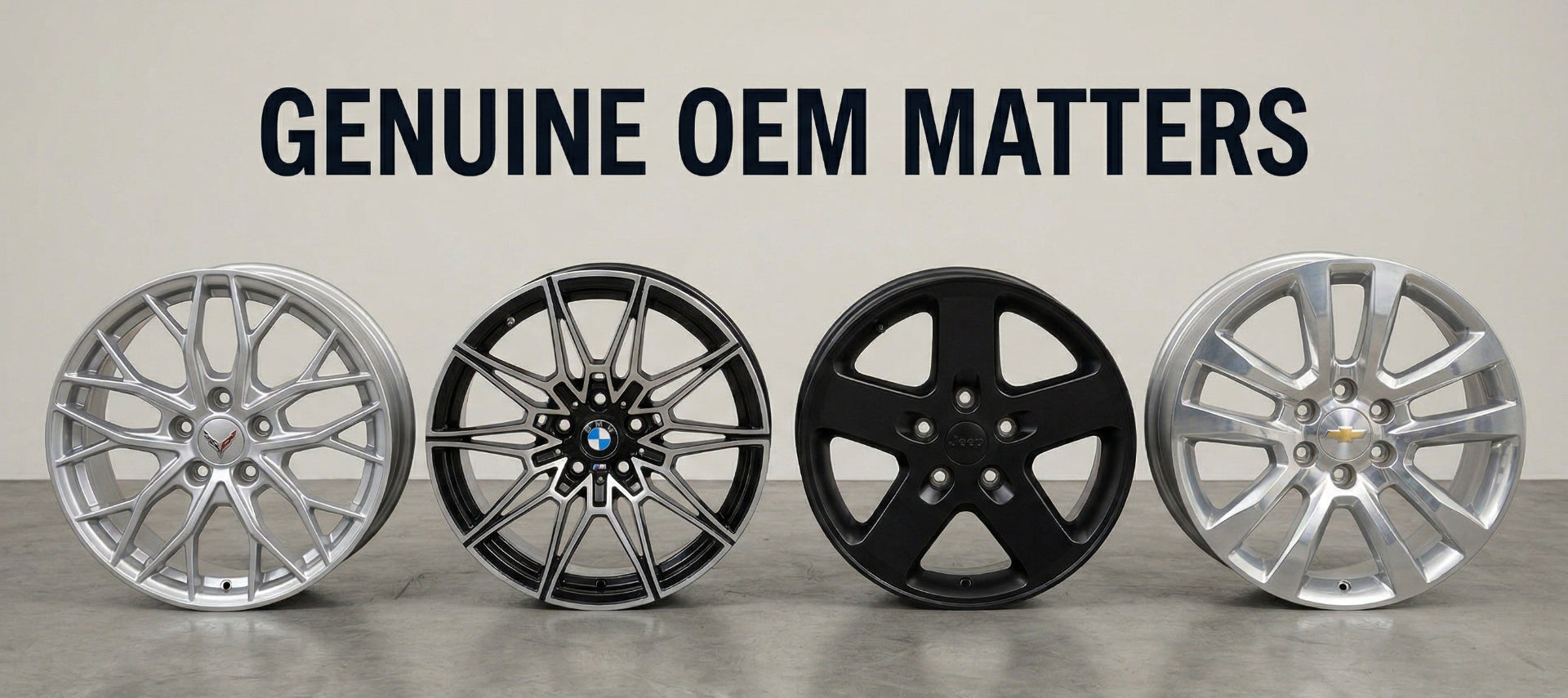 Genuine Factory OEM Rims vs. Replica Knockoff Rims – Finish Line Wheels