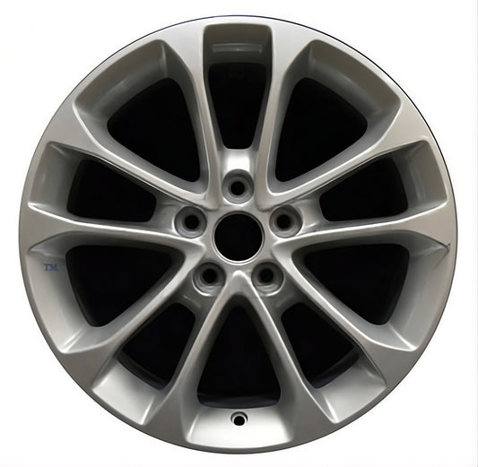 Ford Fusion  2019-2020 Factory OEM Car Wheel Size 17x7.5 Alloy 10205.PS08.FF