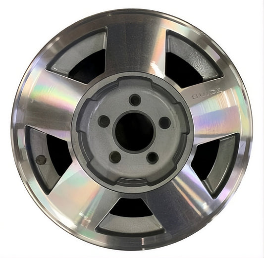 Buick Reatta  1988-1990 Factory OEM Car Wheel Size 15x6 Alloy 1540.LC01.TMA