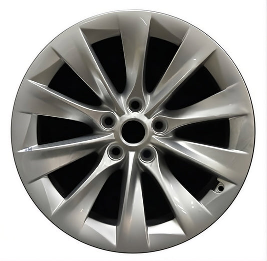 Tesla Model S  2016-2018 Factory OEM Car Wheel Size 19x8 Alloy 190190.LS56.FF