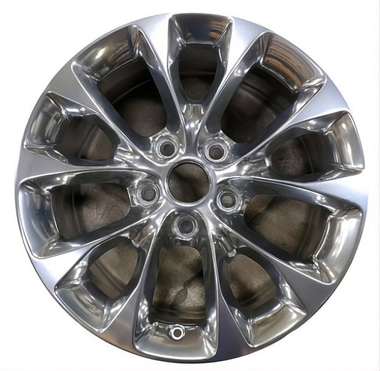 Chrysler Pacifica  2021, 2022, 2023 Factory OEM Car Wheel Size 18x7.5 Alloy 2041.FULL.POL