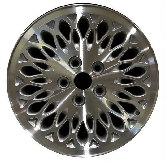 Chrysler Town & Country  1996-1997 Factory OEM Car Wheel Size 16x6.5 Alloy 1996-1997.PS02.MA