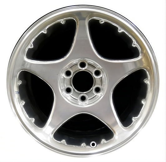 Dodge Viper  1995-1999 Factory OEM Car Wheel Size 17x10 Alloy 2086FT.FULL.POL