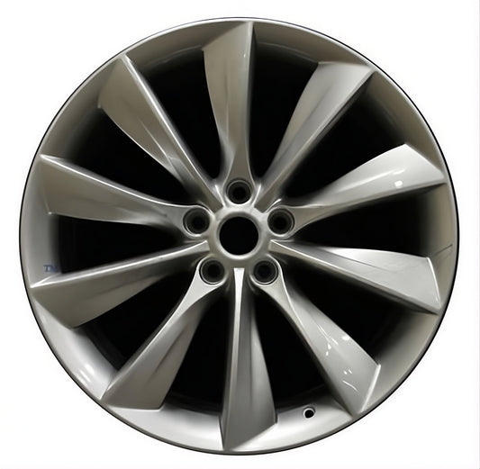 Tesla Model S  2012-2017 Factory OEM Car Wheel Size 21x8.5 Alloy 210012.LS09.FF