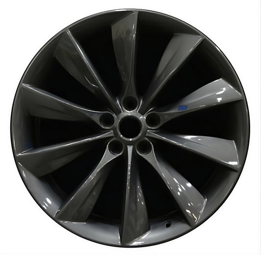 Tesla Model S  2013-2014 Factory OEM Car Wheel Size 21x9 Alloy 210013.LC107.FF