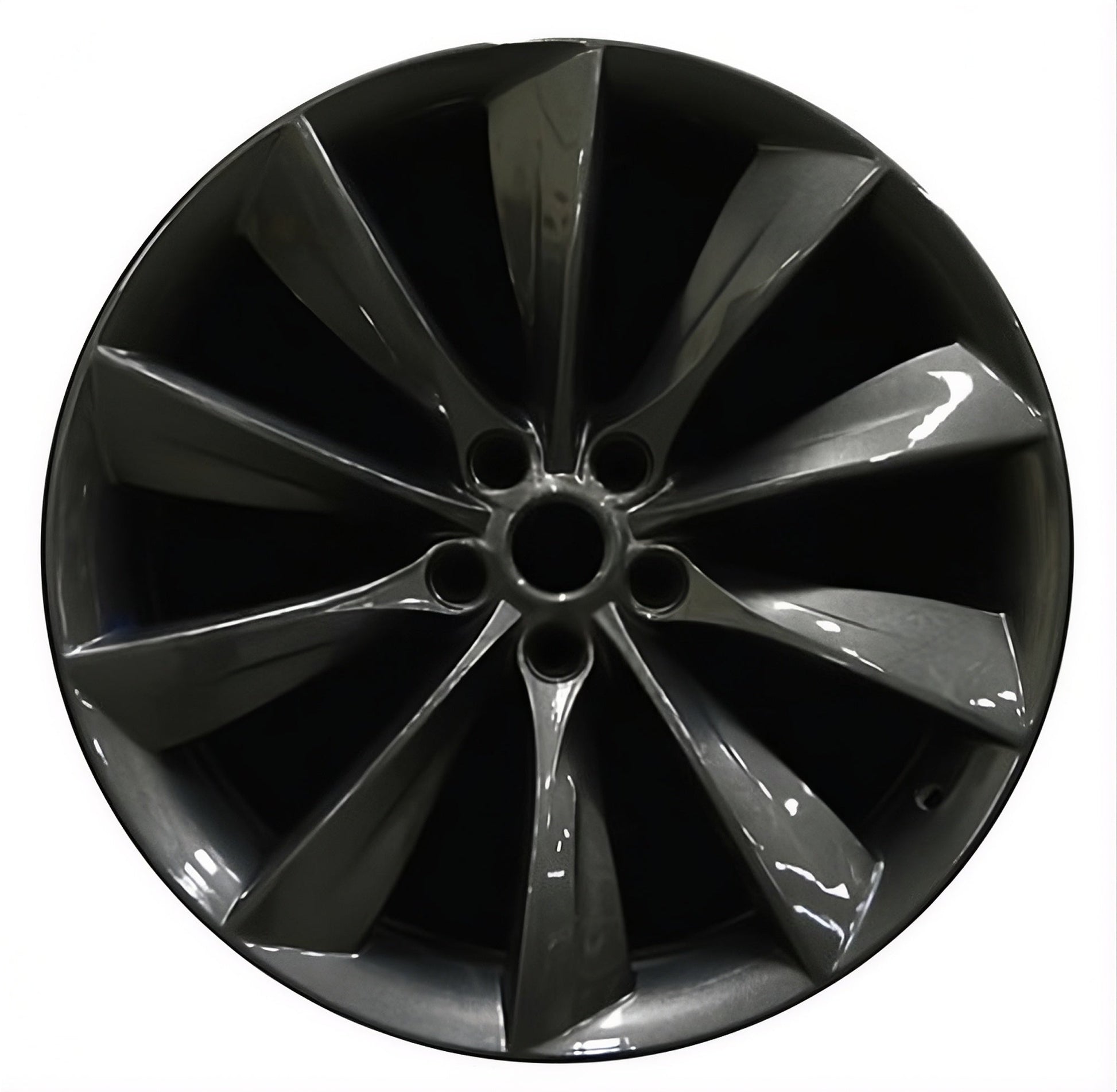 Tesla Model S  2013-2014 Factory OEM Car Wheel Size 21x9 Alloy 210013.LC109.FF