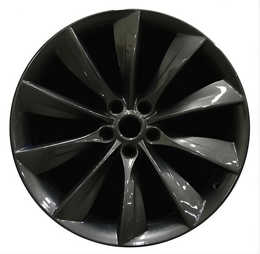 Tesla Model S  2013-2014 Factory OEM Car Wheel Size 21x9 Alloy 210013.LC109.FF