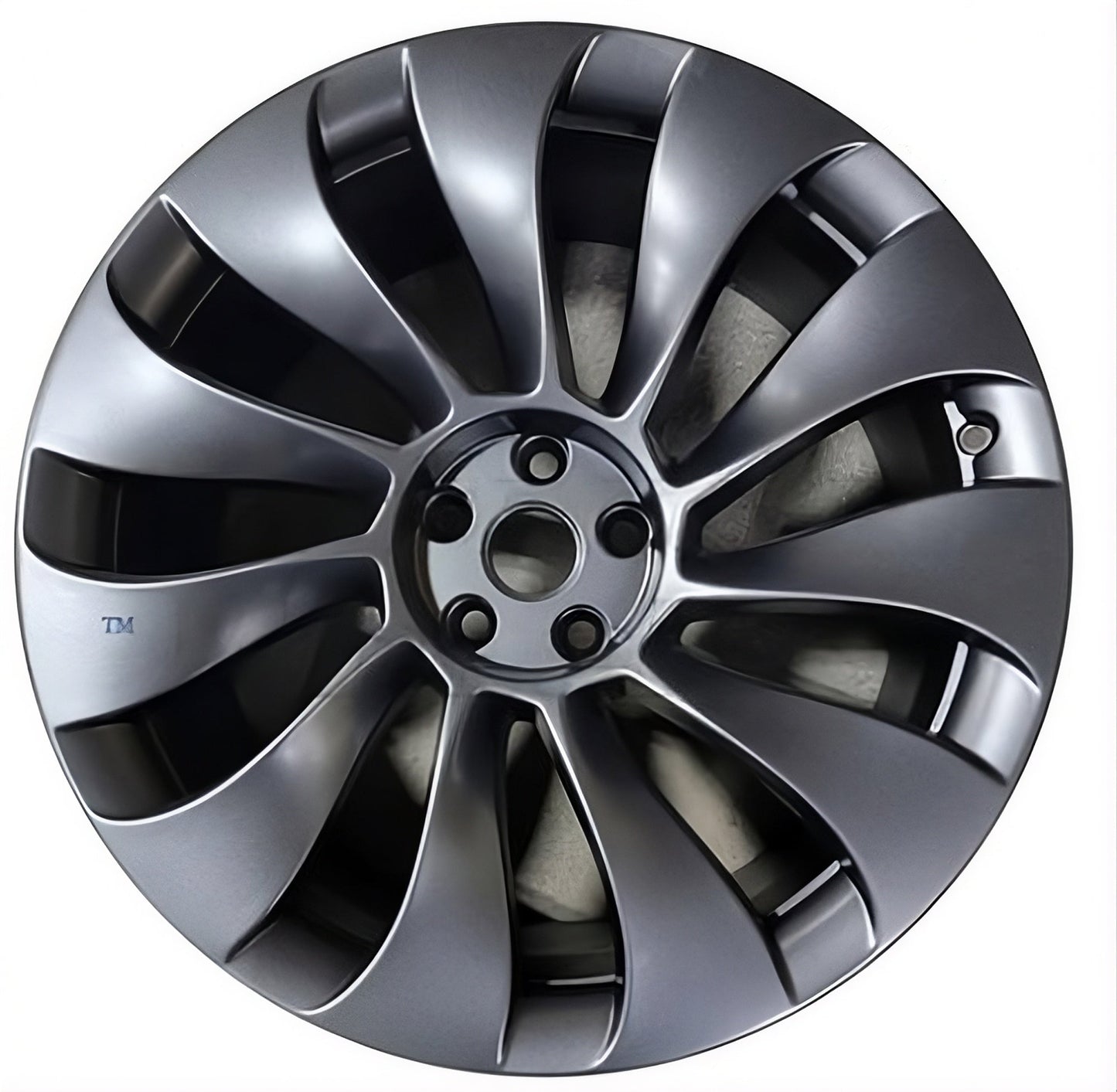 Tesla Model Y  2020-2020 Factory OEM Car Wheel Size 21x10.5 Alloy 210051.PBLC189.FPIC4