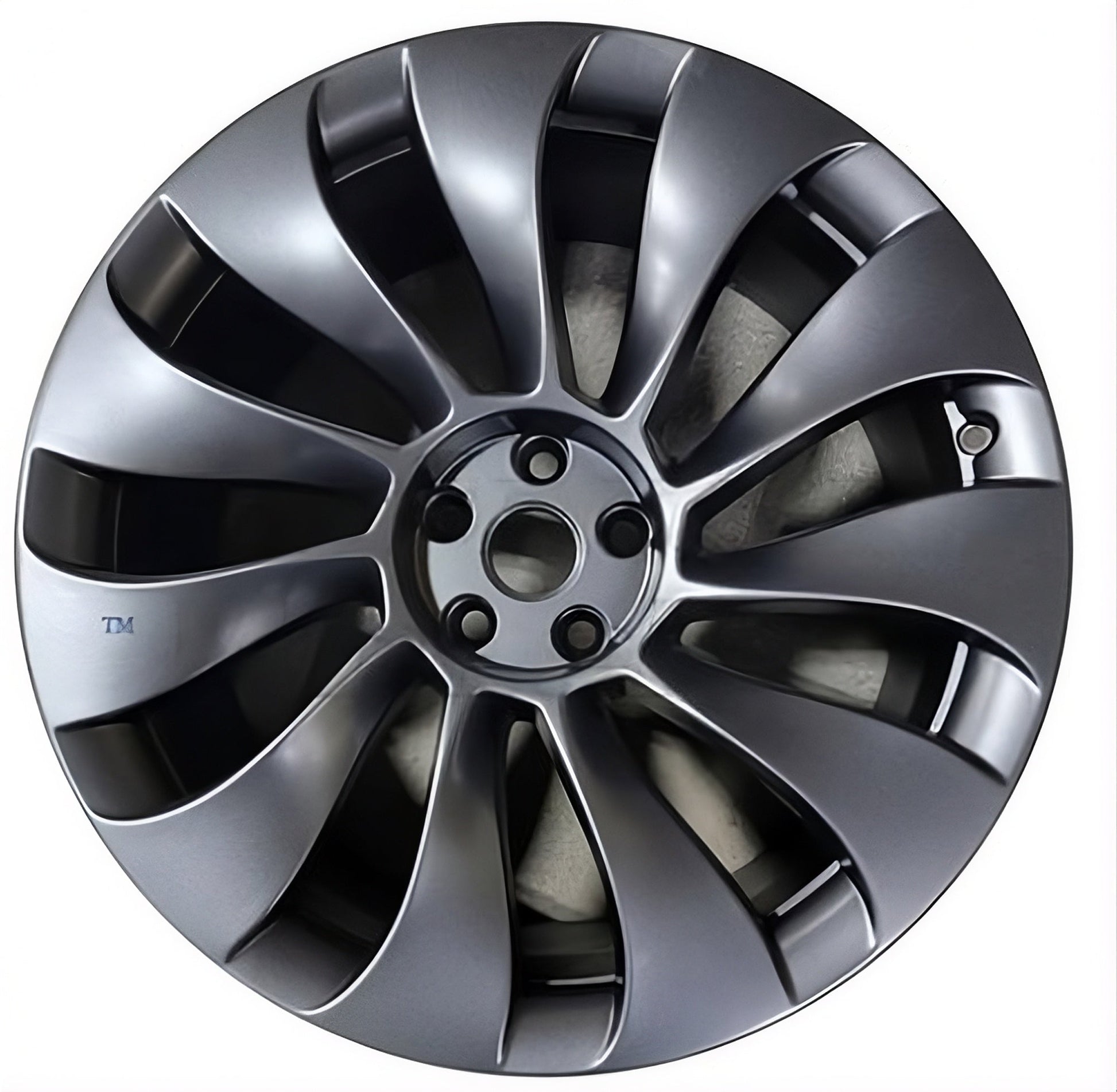 Tesla Model Y  2020-2020 Factory OEM Car Wheel Size 21x10.5 Alloy 210051.PBLC189.FPIC4