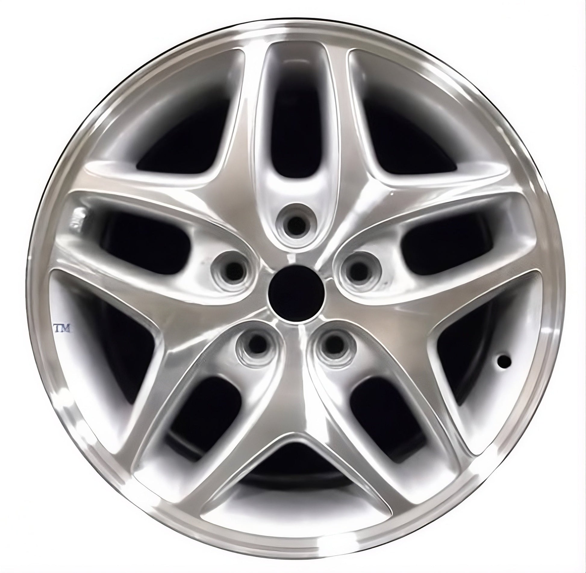 Dodge Caravan  1996-2000 Factory OEM Car Wheel Size 16x6.5 Alloy 2100B.PS01.MA