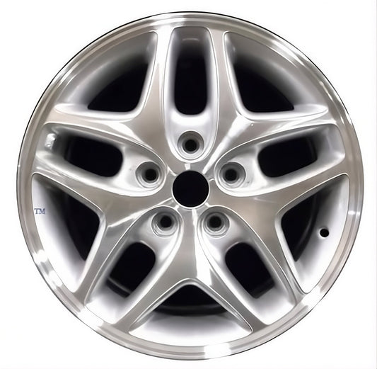 Dodge Caravan  1996-2000 Factory OEM Car Wheel Size 16x6.5 Alloy 2100B.PS01.MA