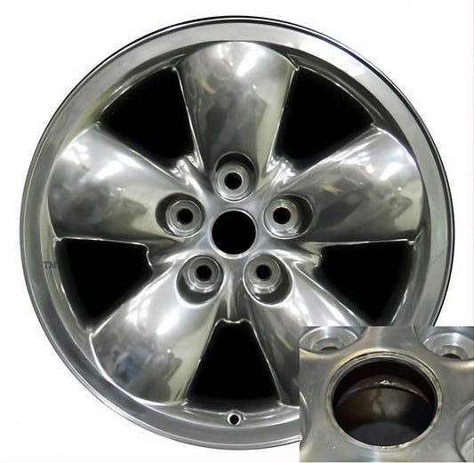 Dodge Ram Truck  2002,2003,2004,2005 Factory OEM Car Wheel Size 20x9 Alloy 2167B.FULL.POL