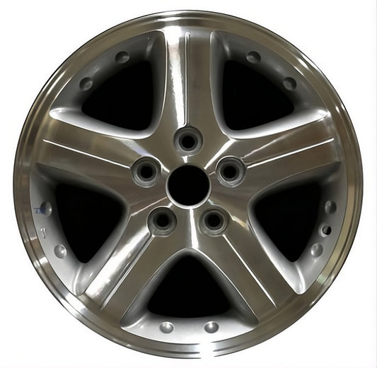 Dodge Intrepid  2002-2004 Factory OEM Car Wheel Size 16x7 Alloy 2172.PS02.MA