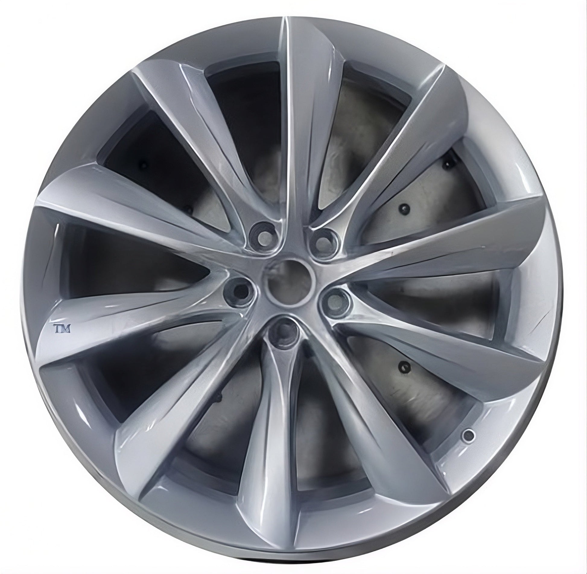 Tesla Model X  2016-2017 Factory OEM Car Wheel Size 22x10 Alloy 220015RE.PS06.FFPIB