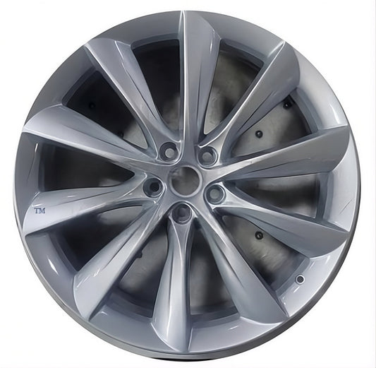 Tesla Model X  2016-2017 Factory OEM Car Wheel Size 22x10 Alloy 220015RE.PS06.FFPIB