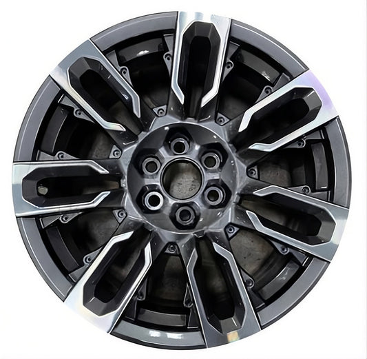 GMC Sierra  2022-2022 Factory OEM Car Wheel Size 22x9 Alloy 220043.PB1LC153U3.MP