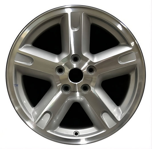 Dodge Nitro  2007-2012 Factory OEM Car Wheel Size 17x7 Alloy 2303A.PS02.MA