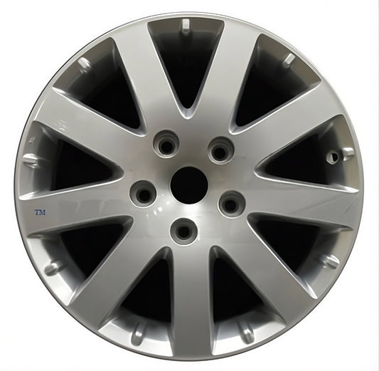 Chrysler Town & Country  2008-2010 Factory OEM Car Wheel Size 17x6.5 Alloy 2332.LS100V1.FF