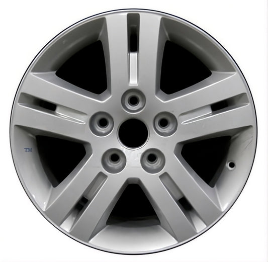 Dodge Caravan  2008-2013 Factory OEM Car Wheel Size 17x6.5 Alloy 2335.PS02.FF