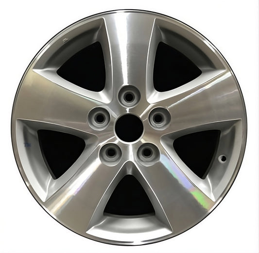 Dodge Charger  2009-2010 Factory OEM Car Wheel Size 17x6.5 Alloy 2372.PS02.MA