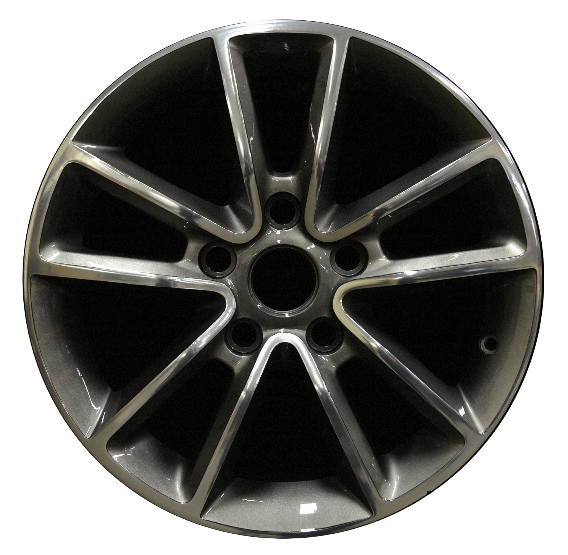 Dodge Caravan  2008-2020 Factory OEM Car Wheel Size 17x6.5 Alloy 2399.HYPV2.POL