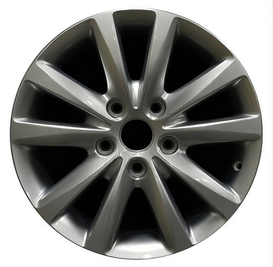 Chrysler Town & Country  2014-2016 Factory OEM Car Wheel Size 17x6.5 Alloy 2489.LS100V1.FF