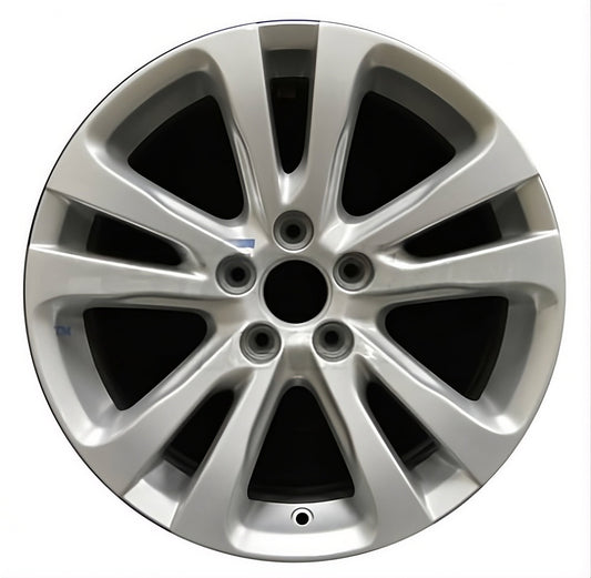 Chrysler 200  2015-2017 Factory OEM Car Wheel Size 17x7.5 Alloy 2511.PS02.FF