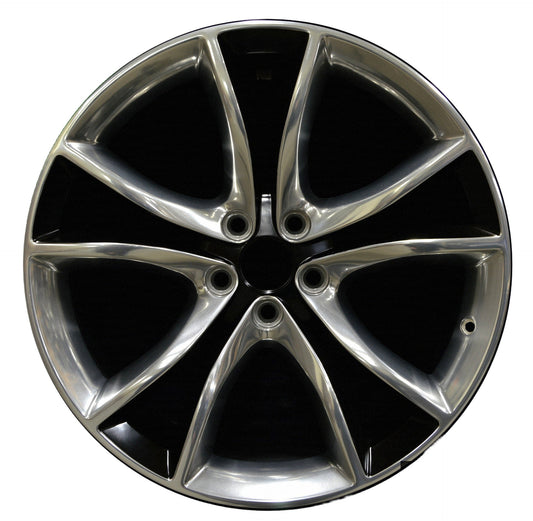 Dodge Charger  2015-2019 Factory OEM Car Wheel Size 20x8 Alloy 2545.LB01.POLC4