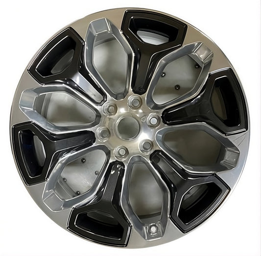 Dodge Ram Truck  2019-2024 Factory OEM Car Wheel Size 22x9 Alloy 2685.LB01_LC201.POL