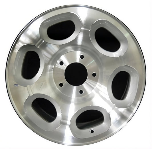 Lincoln Navigator  1998-2002 Factory OEM Car Wheel Size 17x7.5 Alloy 3280.PS02.MA
