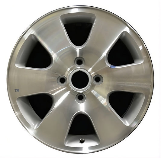 Ford Focus  2000-2004 Factory OEM Car Wheel Size 16x6 Alloy 3438.PS02.MA