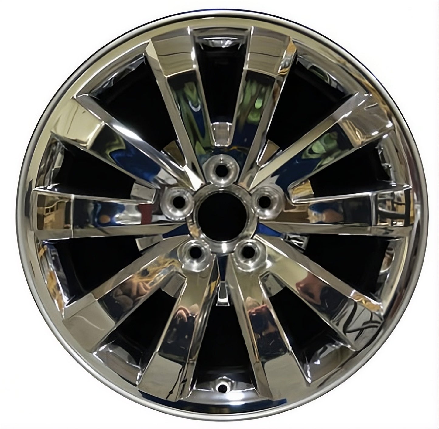 Ford Edge  2007-2010 Factory OEM Car Wheel Size 18x7.5 Alloy 3673.FULL.CHRC