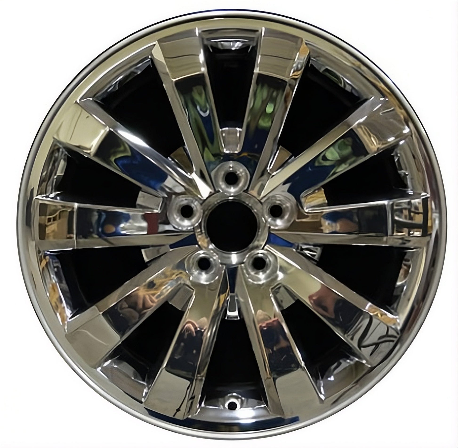 Ford Edge  2007-2010 Factory OEM Car Wheel Size 18x7.5 Alloy 3673.FULL.CHRC