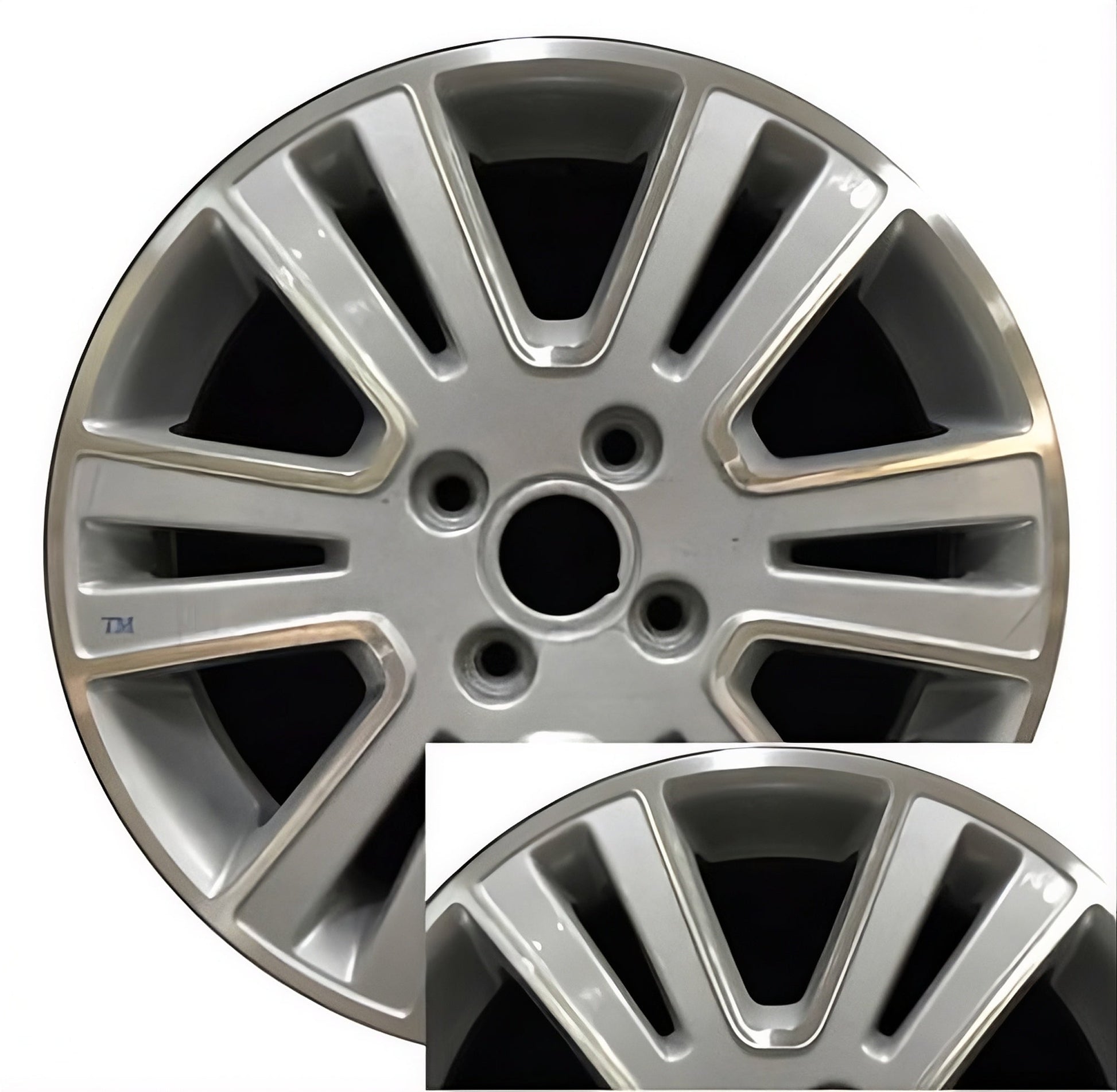 Ford Focus  2008-2011 Factory OEM Car Wheel Size 16x6 Alloy 3703B.PS02.MA